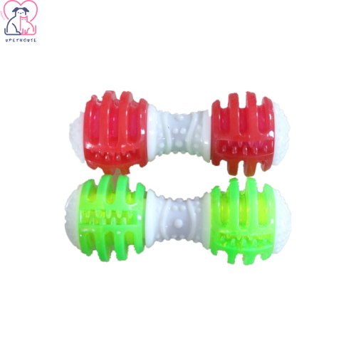 Dog Chew Dumbbell Made with Thermoplastic Rubber Dog Chew Dumbbell Made with Thermoplastic Rubber
