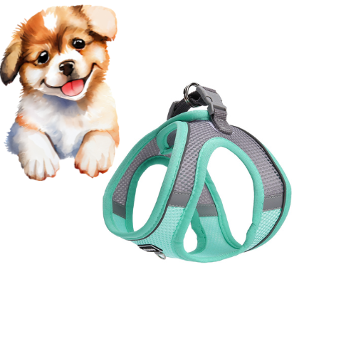 Cozy Breathable Soft Air Mesh Puppy Dog Cat Harnesses High-Visibility Reflective Cozy Breathable Soft Air Mesh Puppy Dog Cat Harnesses High-Visibility Reflective