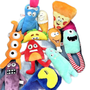 Custom Design Soft Plush Stuffed Squeaky pet Toy