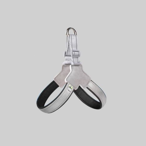 Reflective Soft Padded Y-shaped Dog Harness Quick Fit for outdoor -Black Reflective Soft Padded Y-shaped Dog Harness Quick Fit for outdoor -Black