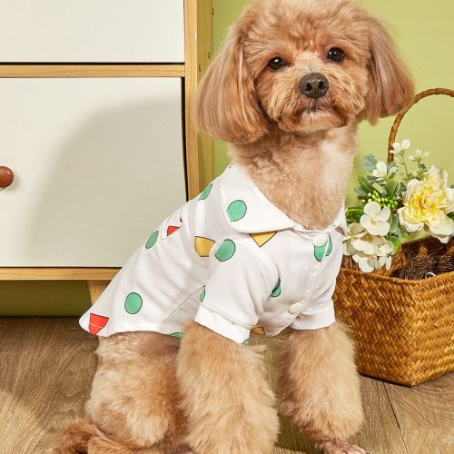 Breathable Cooling cat Dog Clothes Printing T-shirts Fashion Apparel Accessories