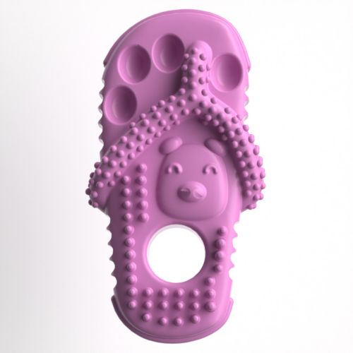 Wholesale OEM Eco-Friendly Dog Toys unbreakable Resistant Slipper TPR Bite Grinding Tooth Cleaning Wholesale OEM Eco-Friendly Dog Toys unbreakable Resistant Slipper TPR Bite Grinding Tooth Cleaning