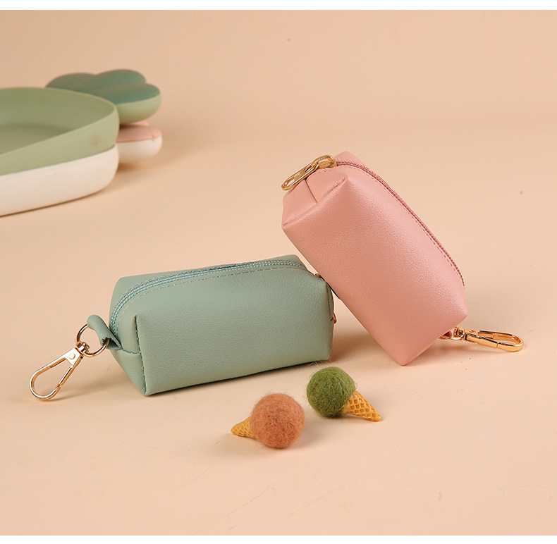 Co-Friendly Vegan Leather Poop Bag Holder - Stylish & Durable Waste Bag Dispenser