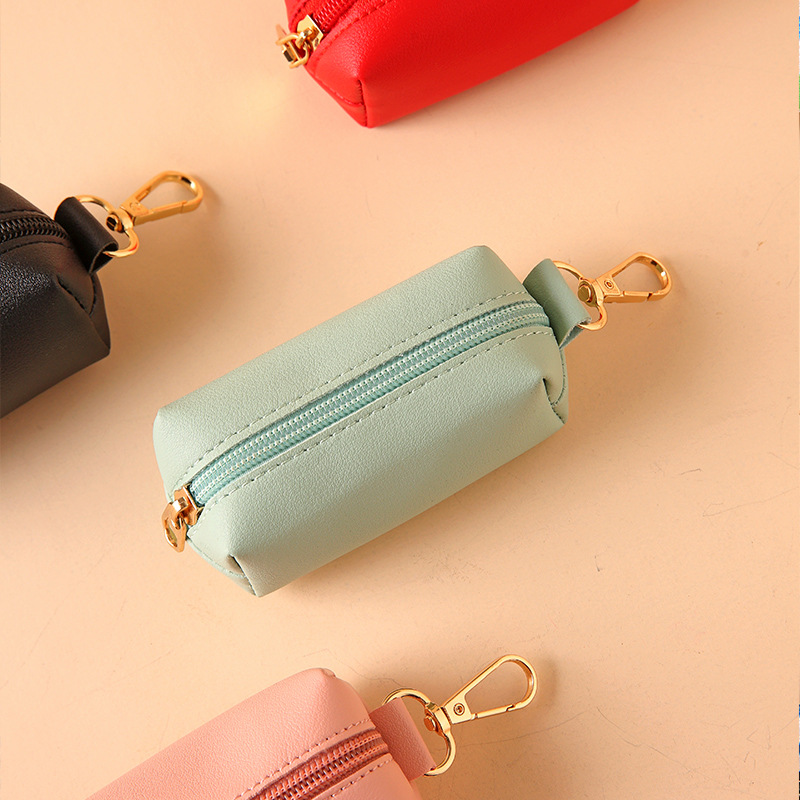 Co-Friendly Vegan Leather Poop Bag Holder - Stylish & Durable Waste Bag Dispenser