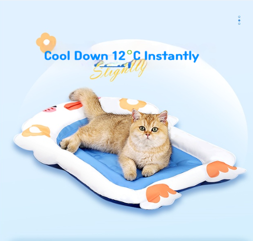 Duck shape cooling mat ice nest