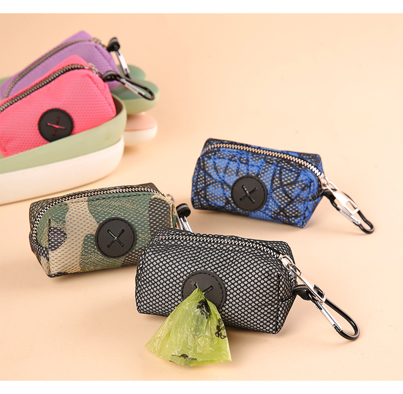 Luminous Dog Waste Bag Dispenser - Perfect for Night Walks, Hiking & Camping