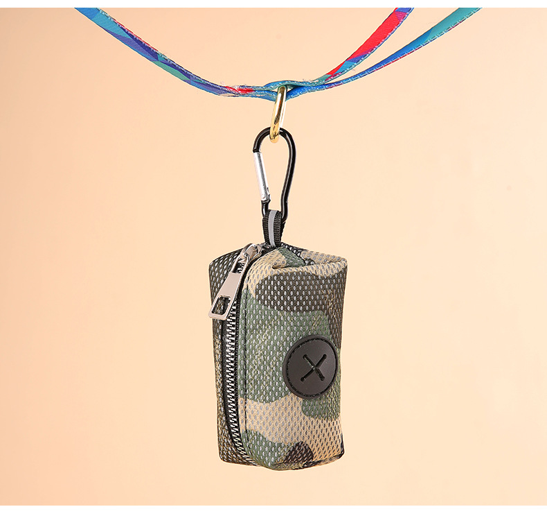 Luminous Dog Waste Bag Dispenser - Perfect for Night Walks, Hiking & Camping