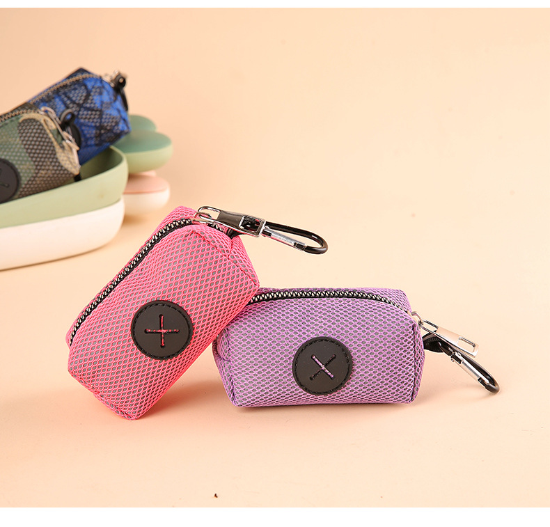 Luminous Dog Waste Bag Dispenser - Perfect for Night Walks, Hiking & Camping