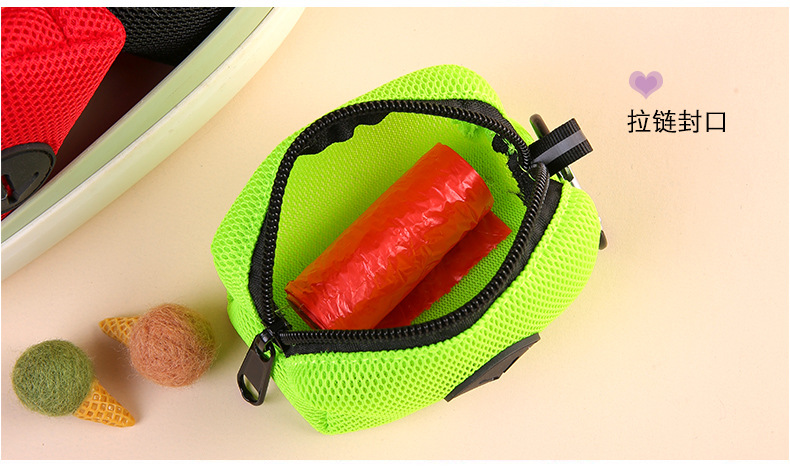 Multi-Color Lightweight Portable Dog Poop Bag Holder for Leash