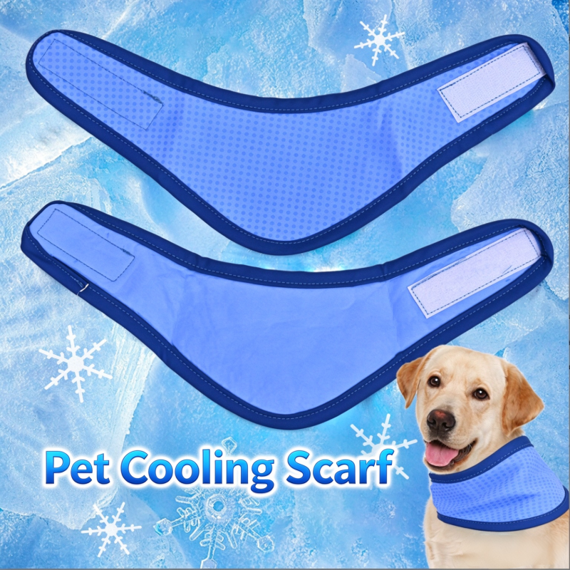 Pet cooling scarf for dogs