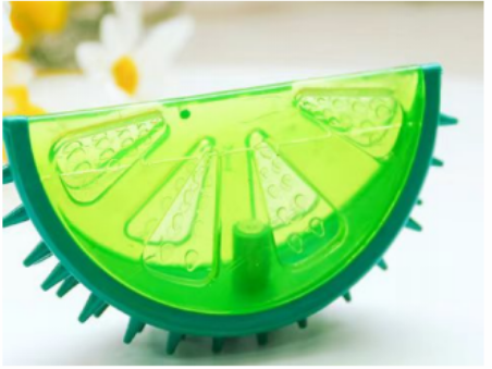 Lemon cooling chew toy for dogs